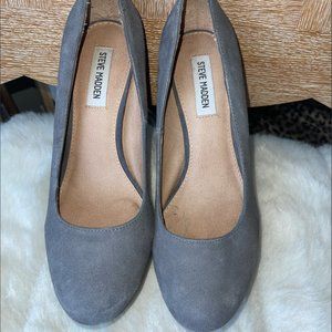 Steve Madden Grey Heels